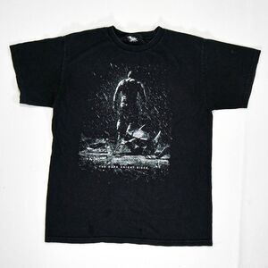 Vintage The Dark Knight Rises Movie Promo T-Shirt - M